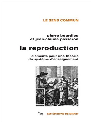cover image of La Reproduction